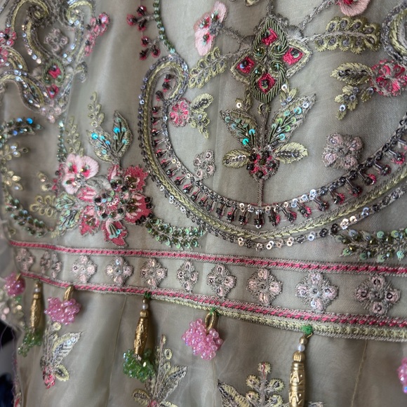 Stitched Maxi/Long dress (designer ZebTan) - Picture 8 of 11